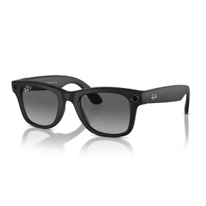 Gafas inteligentes Ray-Ban Meta Wayfarer negro mate degradado polarizado grafito - Imagen 1 de 8