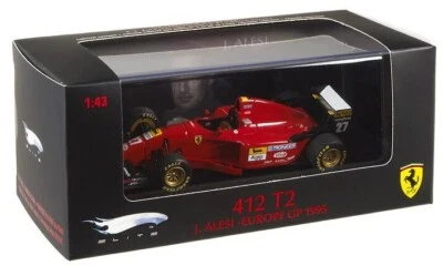 HotWheels Elite 1/43 Ferrari 412 T2 J.Alesi 1995 Europe Gp 1:43 Racing Model Car - Image 1 of 4