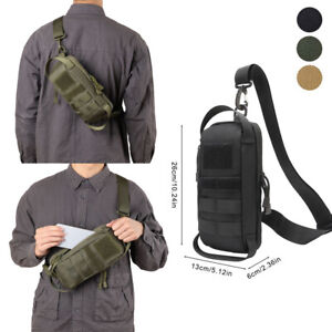 Militär Brusttasche Taktische Umhängetasche Wasserdichte EDC Werkzeugtasche Pack