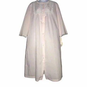 NWT Barbizon Vintage Pink Lightweight Gail Coat L - Picture 1 of 7