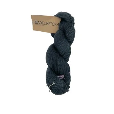 Madeline Tosh Merino Wool Yarn Skein 250YD Snake Blue Hand Dyed Knitting Crochet - Image 1 of 4