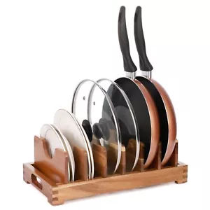 Pot Lid Organizer For Cabinet Pots And Pans Organizer Under Cabinet Pot And P... - Picture 1 of 7