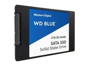 WD Blue 2.5" 4TB SSD SATA III 3D NAND Internal Solid State Drive WDS400T2B0A - Picture 1 of 3