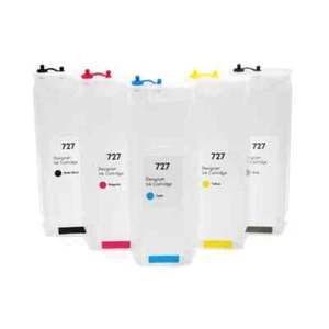 727 cartuccia inchiostro ricarica per stampante HP T1530 T920 T1500 T2500 T930 T2530 - Foto 1 di 6