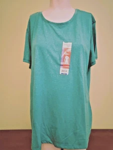 Danskin Now Women's Active Semi-Fitted Short Sleeve Crew Neck T-Shirt - Picture 1 of 8