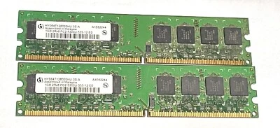 Apple Power Mac G5 Desktop Memory 2GB 1GBx2 2Rx8 PC2-5300U-555-12-E0 - Image 1 of 3