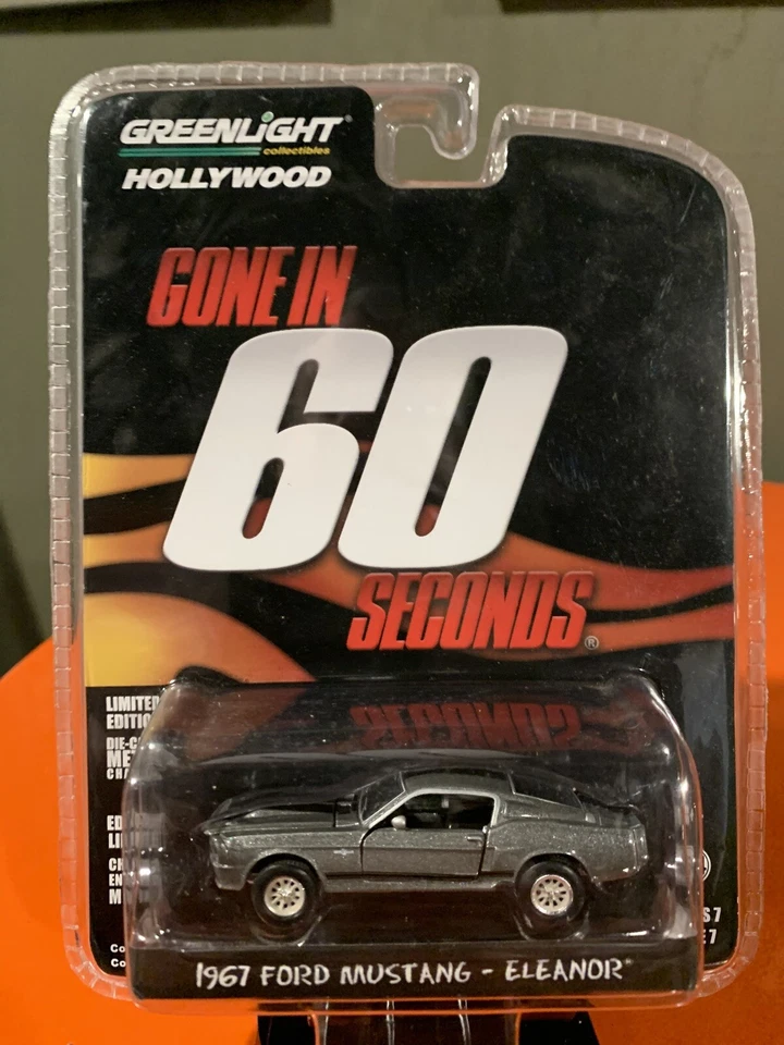 Greenlight Hollywood Gone In 60 Seconds Elanore 1967 Ford Mustang Diecast - Image 1 of 1