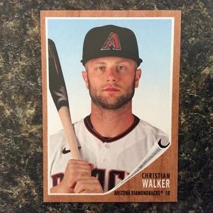 2021 Topps Archive #80 Christian Walker Arizona Diamondbacks - Picture 1 of 2