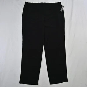 NEW The Limited 12 Black Pull On Tapered Stretch Womens Dress Pants - Picture 1 of 9