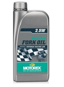 MOTOREX RACING FORK OIL GABELÖL MOTORRAD HIGH PERFORMANCE ABSTUFUNG 2,5W - Bild 1 von 1