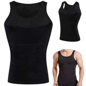 Maglia Uomo Snellente Canotta Canottiera Maglietta Dimagrante Contenitiva Pancia - Foto 1 di 3