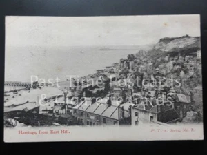 Sussex: Hastings from East Hill c1904 Excellent Panoramic View Over Town - Picture 1 of 1