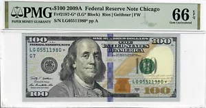 2009A $100 FRN Chicago (LG Block) Star Note, Birthyear 1980? - Picture 1 of 2