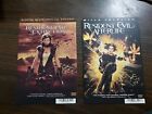 Deux cartes de film Resident Evil Blockbuster Backer mini affiches de film