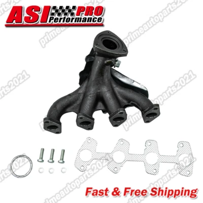 Exhaust Manifold w/ Gasket Kit Fits Chevy S10 GMC Sonoma Isuzu Hombre L4 2.2L Foto 1 de 4
