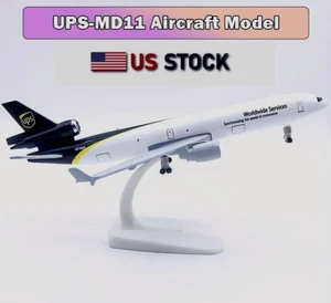 UPS WORLDWIDE SERVICES McDONNELL DOUGLAS MD-11F COMMERCIAL AIRCRAFT 8.3 IN MODEL - Picture 1 of 14
