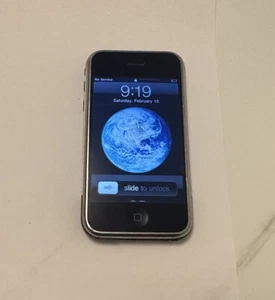 Apple iPhone 1st Generation - 8GB - Black (AT&T) A1203 (GSM) C94 - Picture 1 of 16