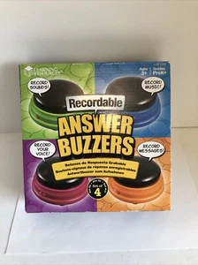 New Learning Resources Recordable Answer Buzzers Set of 4 - Picture 1 of 7