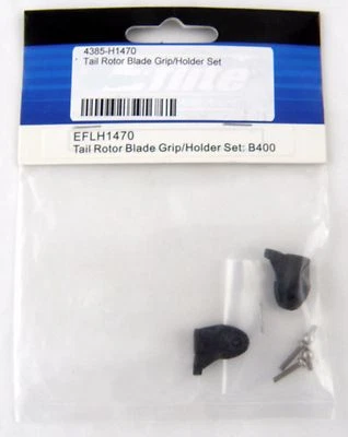 E-flite EFLH1470 Tail Rotor BLade Grip/Holder Set for Blade 400 Helicopter - Image 1 of 2