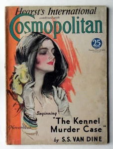 Vintage COSMOPOLITAN Hearsts International Nov 1932 HARRISON FISHER Cover Art - Picture 1 of 7