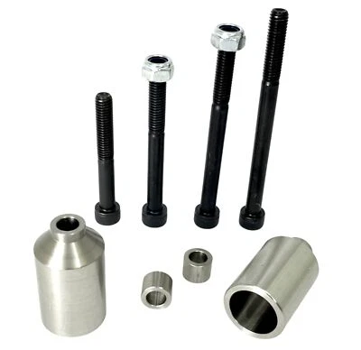 Anaquda V2A Stunt Scooter Acciaio Inox Grind Pegs Roller Park grind Aste Assi   - Immagine 1 di 2