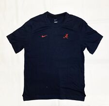 Nike Alabama Crimson Tide Short Sleeve Football Shirt Men's Large Black DV6746