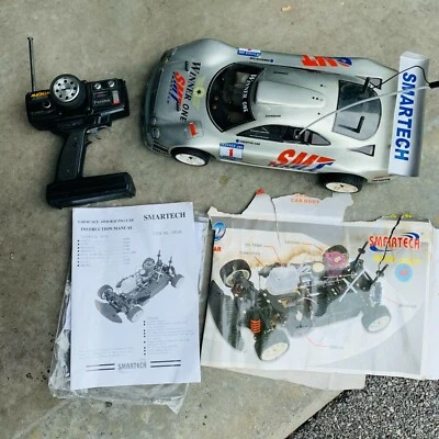 RC SMARTECH GAS POWERED CAR WITH RADIO COOL LOOKING ****FOR PARTS OR REPAIR*** - Image 1 of 4