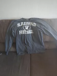 Raiders Football Long sleeve T Shirt L - Picture 1 of 1
