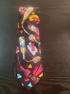 Designs by Anthony Mens Necktie ~ Wine Theme - Picture 1 of 2