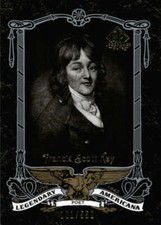 2007 SP Cuts Legendary Americana #19 Francis Scott Key SER #/550  BX 50B