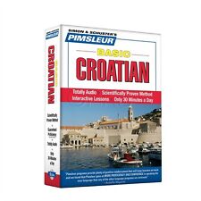 NEW 5 CD Pimsleur Learn to Speak Basic Croatian Language