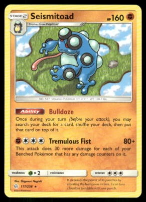 SM - Cosmic Eclipse #117/236 Seismitoad - Image 1 of 2