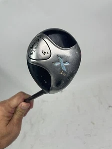Callaway X 3-W 15 Wood Right Handed Golf Club Fujikura Graphite Ultra Light 55g - Picture 1 of 9