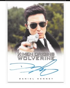 2009 Rittenhouse X-Men Origins Wolverine Daniel Henney Agent Zero AUTO SP RARE - Picture 1 of 1