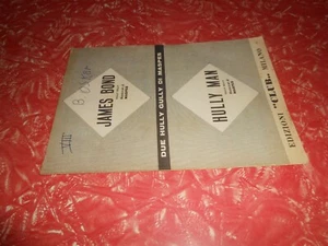 spartiti musicali vintage-james bond - hully man -ed.mus.club - Imagen 1 de 1