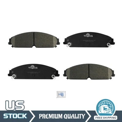 Juego de pastillas de freno delanteras de cerámica para Chrysler 300 Dodge Charger Challenger Magnum Foto 1 de 4