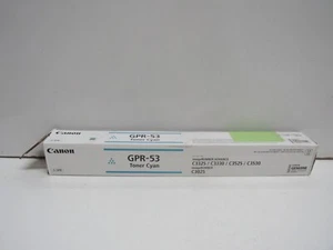 GENUINE CANON GPR-53 (8525B003) CYAN TONER - Picture 1 of 2