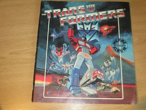 STICKERALBUM THE TRANSFORMERS - HALBVOLL - SEHR GUTER ZUSTAND - Picture 1 of 1