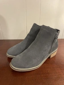 Botines impermeables para mujer Blondo Liam botas de gamuza gris talla 6,5 M cremalleras laterales - Imagen 1 de 11