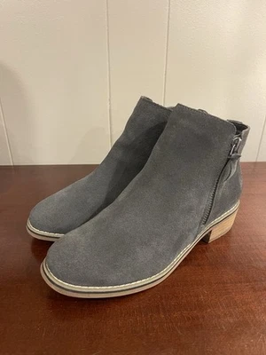 Botines impermeables para mujer Blondo Liam botas de gamuza gris talla 6,5 M cremalleras laterales Foto 1 de 4
