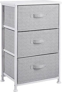 Amazon Basics - Aufbewahrungsschrank für Kleiderschränke, mit 3 Stoff-Schubladen - Bild 1 von 1