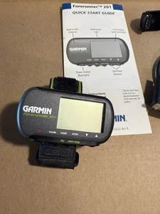Garmin Forerunner 201 GPS Personal Trainer with Charger, Wrist Strap, Manuals - Picture 1 of 4