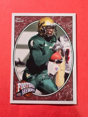 2008 Upper Deck Heroes #183 Mike Jenkins, Rookie, cd1 - Image 1 of 3