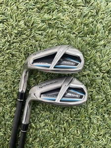 Lefty TaylorMade SIM Max OS SW & AW, Catalyst Senior Flex - Picture 1 of 5