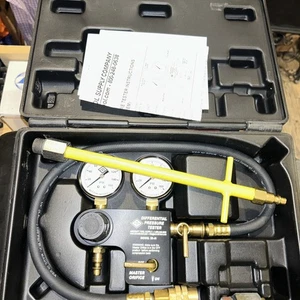 ATS DIFFERENTIAL PRESSURE TESTER W/ MASTER ORIFICE (LARGE BORE) - Picture 1 of 5