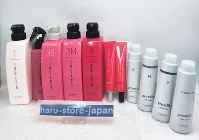 Lebel IAU Cell Care 1+2+3M/S+4+5M/S Professional edit C, P, E, N Hair Care 11set - Image 1 of 3