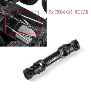 Eje de transmisión CVD de alta resistencia Junta universal de metal para 1/10 TRX-6 G63 modelo de coche radiocontrol - Imagen 1 de 5