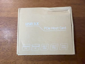 USB 3.X PCIe Host Card - Picture 1 of 3