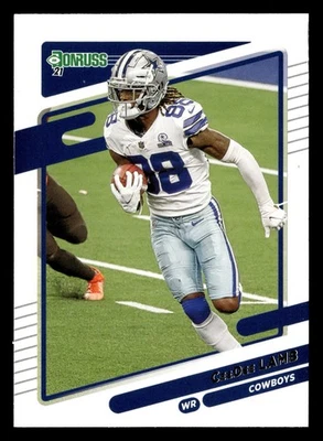 CeeDee Lamb 2021 Donruss #190 Dallas Cowboys Buy10get5FREE - Image 1 of 2