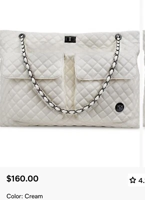 Bolso de Mano Bladgley Mischka Blanco  Foto 1 de 3